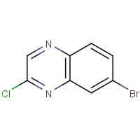 89891-65-6 7-Bromo-2-chloroquinoxaline chemical structure
