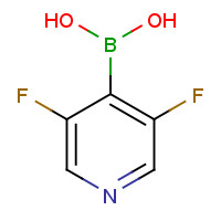 956003-87-5 (3,5-DIFLUOROPYRIDIN-4-YL)BORONIC ACID chemical structure