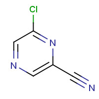 6863-74-7 6-chloropyrazine-2-carbonitrile chemical structure