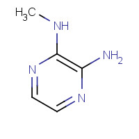 84996-40-7 2-AMINO-3-(METHYLAMINO)PYRAZINE chemical structure