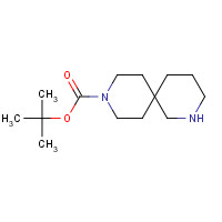 1023595-19-8 TERT-BUTYL 2,9-DIAZASPIRO[5.5]UNDECANE-9-CARBOXYLATE chemical structure