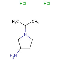 19985-09-2 1-ISOPROPYL-PYRROLIDIN-3-YLAMINE DIHYDROCHLORIDE chemical structure