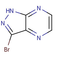 81411-68-9 3-BROMO-1H-PYRAZOLO[3,4-B]PYRAZINE chemical structure