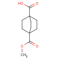 18720-35-9 BICYCLO[2.2.2]OCTANE-1,4-DICARBOXYLIC ACID HEMIMETHYL ESTER chemical structure