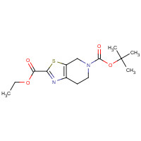 1053656-51-1 5-tert-butyl 2-ethyl 6,7-dihydrothiazolo[5,4-c]pyridine-2,5(4H)-dicarboxylate chemical structure