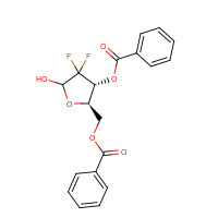 143157-22-6 2-Deoxy-2,2-difluoro-D-ribofuranose-3,5-dibenzoate chemical structure