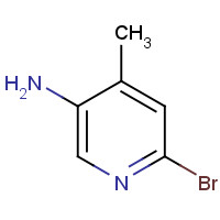 156118-16-0 2-BROMO-5-AMINO-4-PICOLINE chemical structure