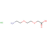 134979-01-4 2-(2-(2-Aminoethoxy)ethoxy)acetic acid hydrochloride chemical structure
