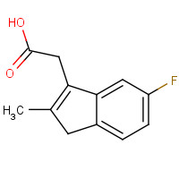 32004-66-3 (5-Fluoro-2-methyl-1H-inden-3-yl)acetic acid chemical structure
