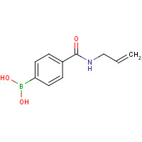 850568-20-6 (4-ALLYLAMINOCARBONYL)BENZENEBORONIC ACID chemical structure