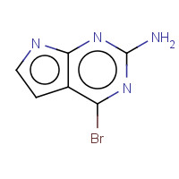 848694-32-6 4-BROMO-7H-PYRROLO [2,3-D]PYRIMIDIN-2-YLAMINE chemical structure