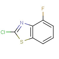 182344-56-5 2-Chloro-4-fluorobenzothiazole chemical structure