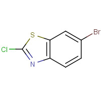 80945-86-4 6-Bromo-2-chlorobenzothiazole chemical structure