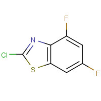 252681-57-5 2-Chloro-4,6-difluorobenzothiazole chemical structure