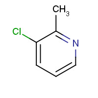 72093-03-9 3-CHLORO-2-METHYLPYRIDINE chemical structure