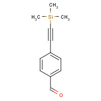 77123-57-0 4-(Trimethylsilyl)ethynylbenzaldehyde chemical structure