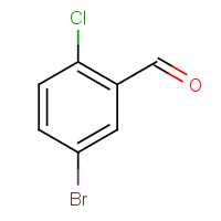 189628-37-3 5-BROMO-2-CHLOROBENZALDEHYDE chemical structure
