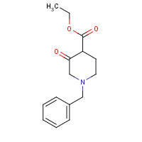 39514-19-7 1-BENZYL-3-OXO-PIPERIDINE-4-CARBOXYLIC ACID ETHYL ESTER chemical structure