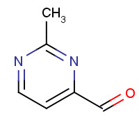 1004-17-7 2-Methylpyrimidine-4-carboxaldehyde chemical structure