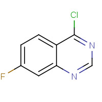 16499-62-0 4-CHLORO-7-FLUORO-QUINAZOLINE chemical structure