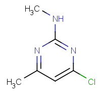 5738-15-8 4-CHLORO-N,6-DIMETHYLPYRIMIDIN-2-AMINE chemical structure