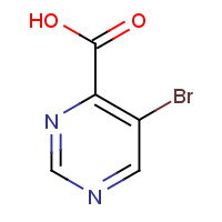 64224-60-8 5-BROMO-4-PYRIMIDINECARBOXYLIC ACID chemical structure