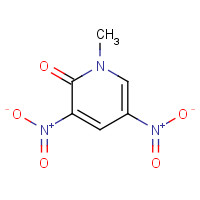14150-94-8 1-METHYL-3,5-DINITRO-1H-PYRIDIN-2-ONE chemical structure