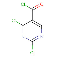 2972-52-3 2,4-Dichloro-5-pyrimidinecarbonyl chloride chemical structure