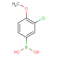 175883-60-0 3-CHLORO-4-METHOXYPHENYLBORONIC ACID chemical structure