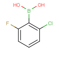 313545-32-3 2-CHLORO-6-FLUOROPHENYLBORONIC ACID chemical structure