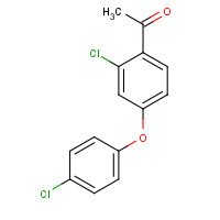 13221-80-2 4-(4-CHLOROPHENOXY)-2 CHLORO PHENYL ETHANONE chemical structure