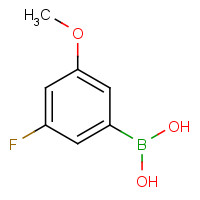 609807-25-2 3-FLUORO-5-METHOXYPHENYLBORONIC ACID chemical structure