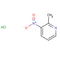 63585-69-3 2-Methyl-3-nitropyridine hydrochloride chemical structure