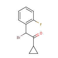 204205-33-4 2-Bromo-2-(2-fluorophenyl)-1-cyclopropylethanone chemical structure