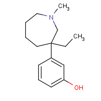 59263-76-2 Meptazinol hydrochloride chemical structure