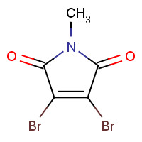 3005-27-4 2,3-Dibromo-N-methylmaleimide chemical structure