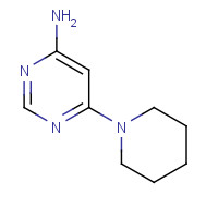 69206-89-9 4-AMINO-6-PIPERIDINOPYRIMIDINE chemical structure
