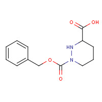 65632-62-4 (S)-1-(Benzyloxycarbonyl)hexahydropyridazine-3-carboxylic acid chemical structure