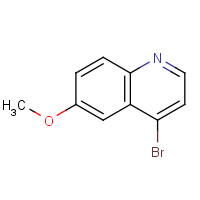 42881-66-3 4-BROMO-6-METHOXYQUINOLINE chemical structure
