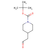 142374-19-4 4-(2-oxoethyl)piperidine-1-carboxylic acid,tert-butyl ester chemical structure