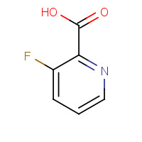 152126-31-3 3-FLUOROPYRIDINE-2-CARBOXYLIC ACID chemical structure