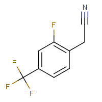 239087-11-7 2-FLUORO-4-(TRIFLUOROMETHYL)PHENYLACETONITRILE chemical structure