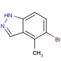 1082041-34-6 5-Bromo-4-methyl-1H-indazole chemical structure