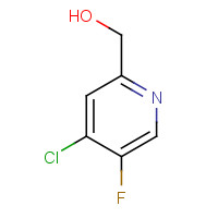 113209-90-8 4-CHLORO-5-FLUORO-2-PYRIDINEMETHANOL chemical structure