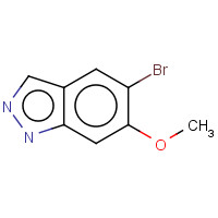 152626-78-3 5-BROMO-6-METHOXY (1H)INDAZOLE chemical structure
