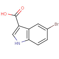 10406-06-1 5-BROMO-1H-INDOLE-3-CARBOXYLIC ACID chemical structure