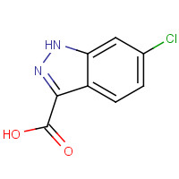129295-31-4 6-CHLORO-1H-INDAZOLE-3-CARBOXYLIC ACID chemical structure