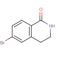 147497-32-3 6-BROMO-3,4-DIHYDRO-2H-ISOQUINOLIN-1-ONE chemical structure