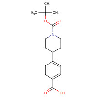 149353-75-3 N-BOC-4-(4-CARBOXYPHENYL) PIPERIDINE chemical structure