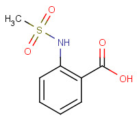 162787-61-3 2-METHANESULFONYLAMINO-BENZOIC ACID chemical structure
